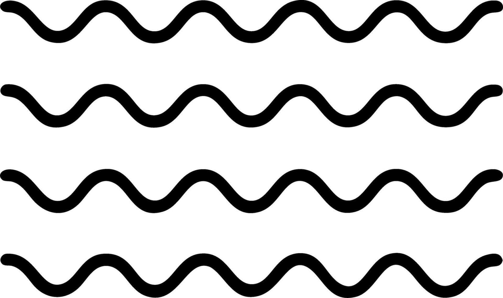 White emotional wave tiles vector