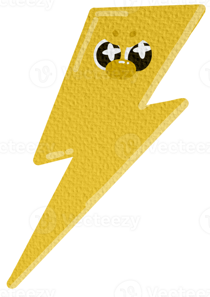 Weather vibes - thunder png