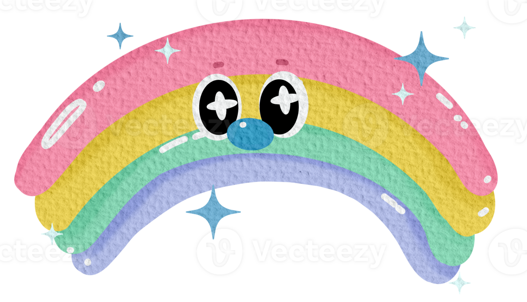 Weather vibes - Rainbow png
