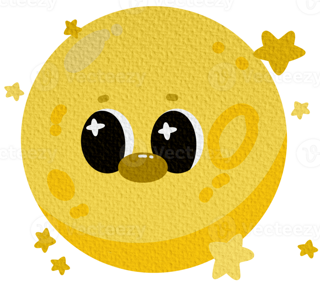 Weather vibes - moon png