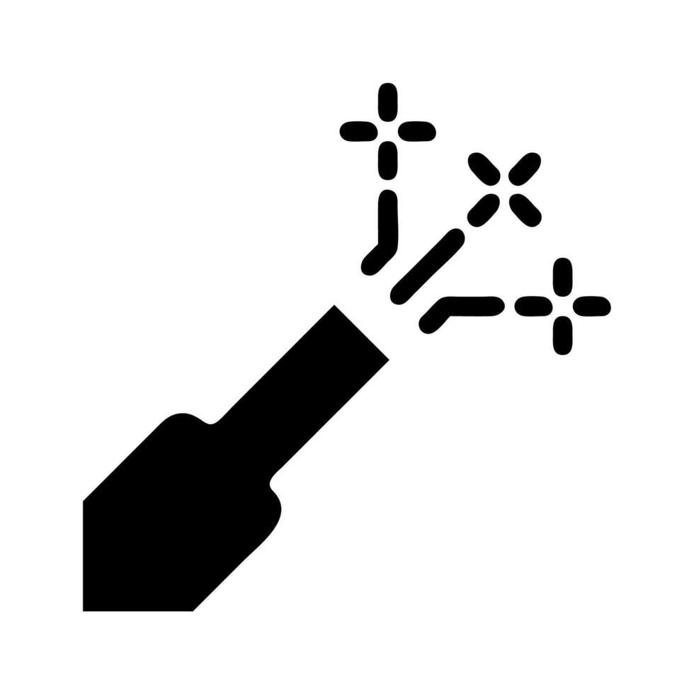 Party Popper Icon, Celebration and Surprise Concept vector