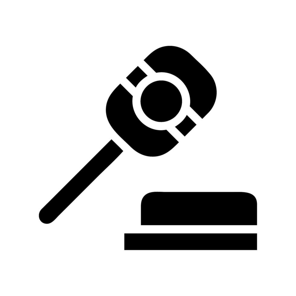 Judge gavel and soundboard. Concept of justice, law, and auction. vector
