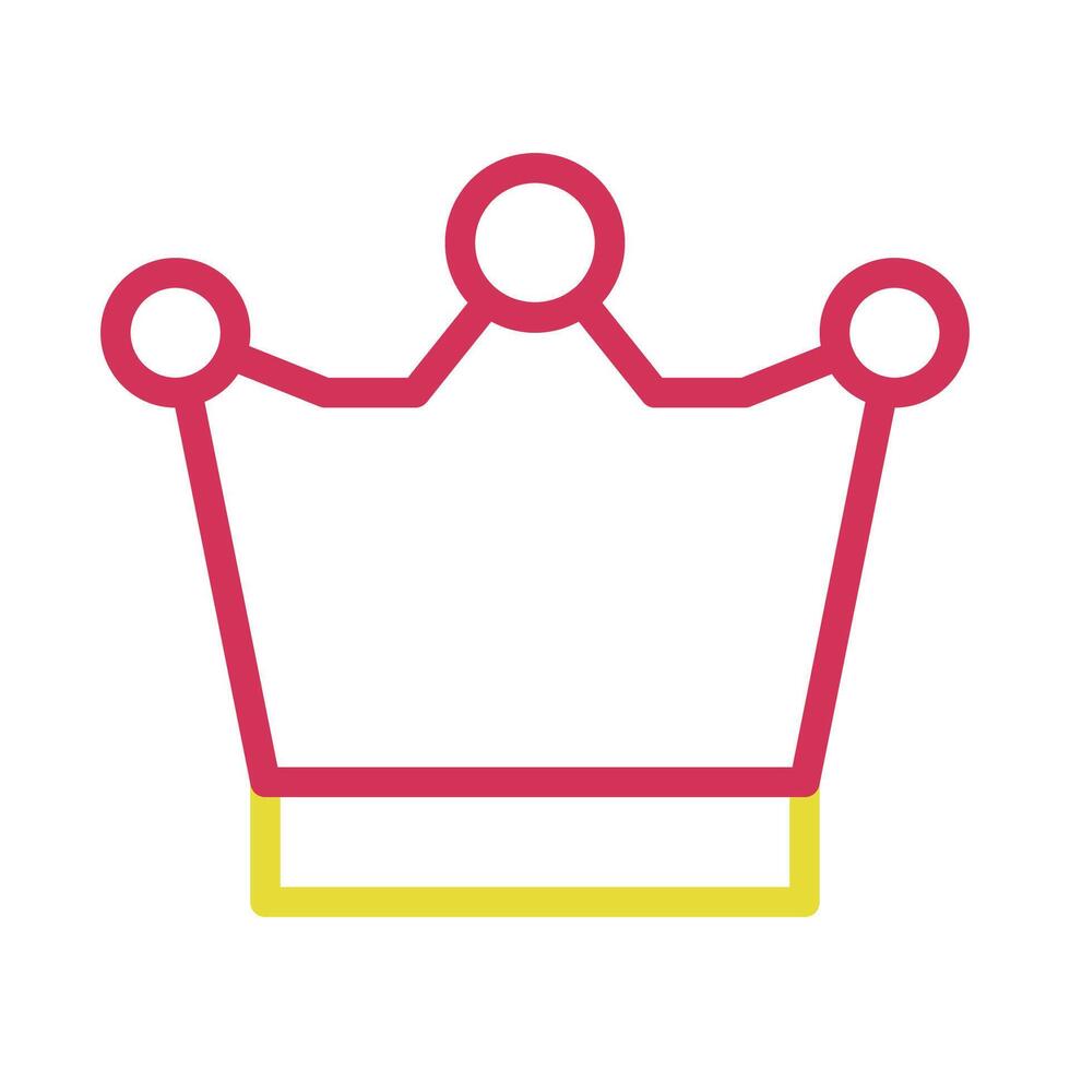 Crown icon, symbol of royalty, power, and authority. Concept of leadership, monarchy, and success. vector