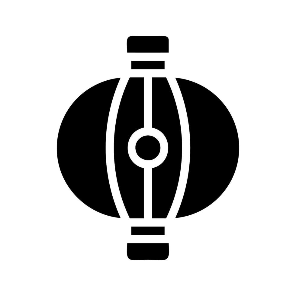 Chinese lantern icon. Concept of traditional Asian culture and celebration. vector