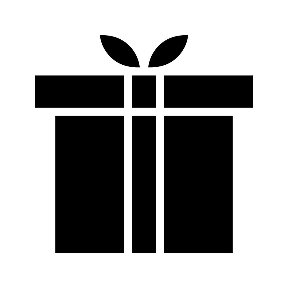 Gift box icon. Concept of present, surprise, and celebration. vector