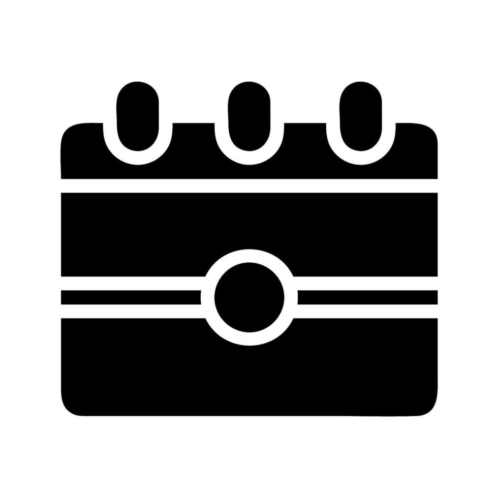 Calendar icon, date and time concept. Schedule and appointment symbol. vector