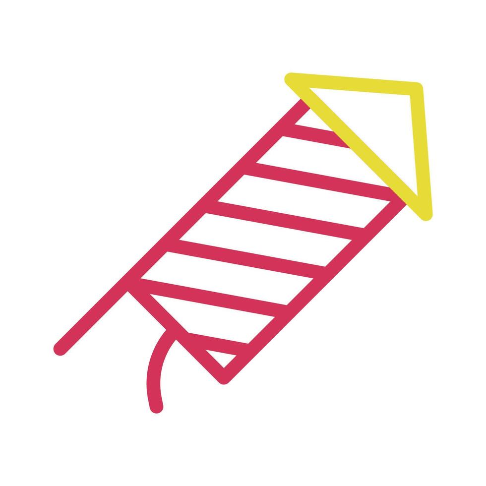Firework rocket icon. Concept of celebration, party, and fun. vector