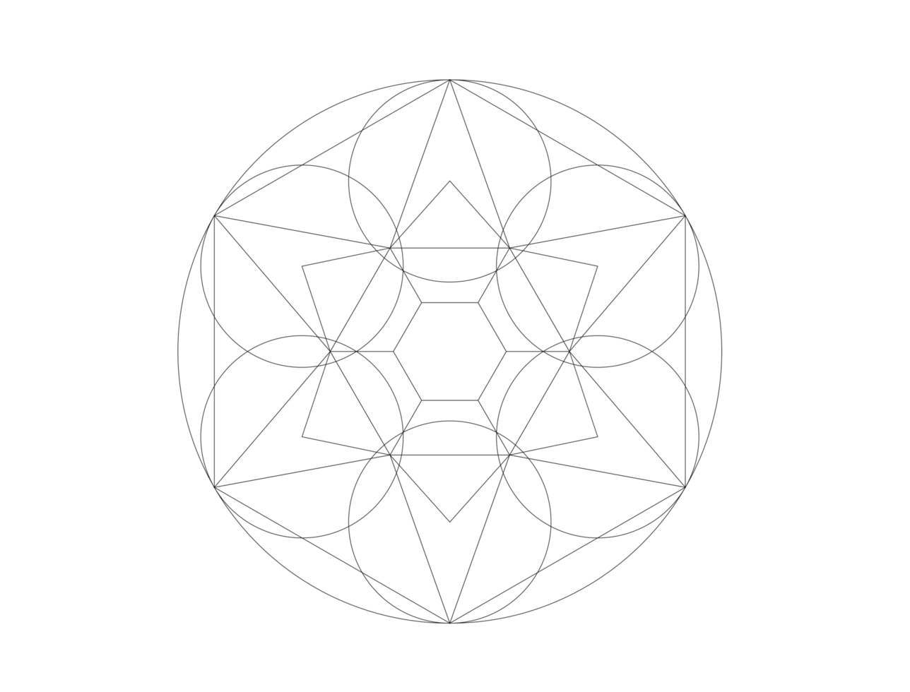 Golden ratio sacred geometry grid line app, logo, icon, layout design and development on transparent background png