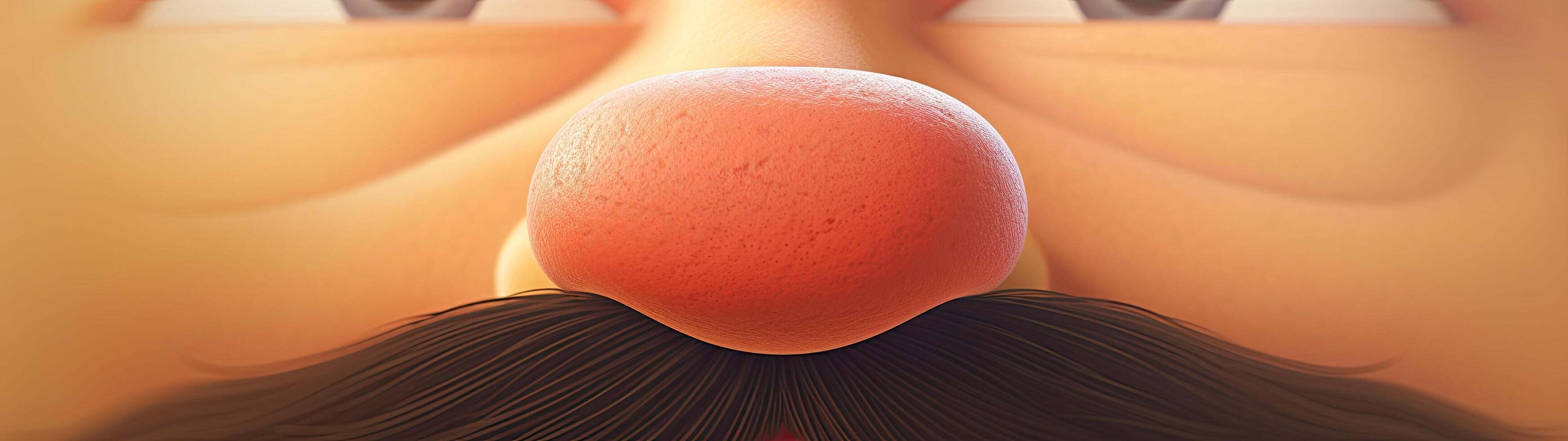 Ripe orange fruit on wooden surface photo