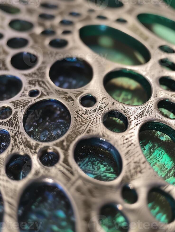 Intricate patterns and textures of nature photo