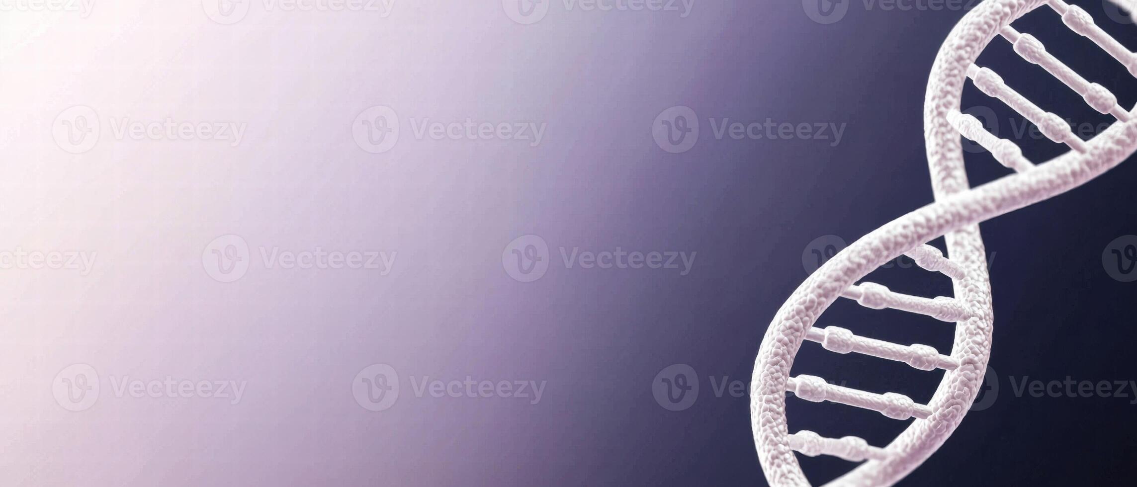 abstract dna helix structure photo