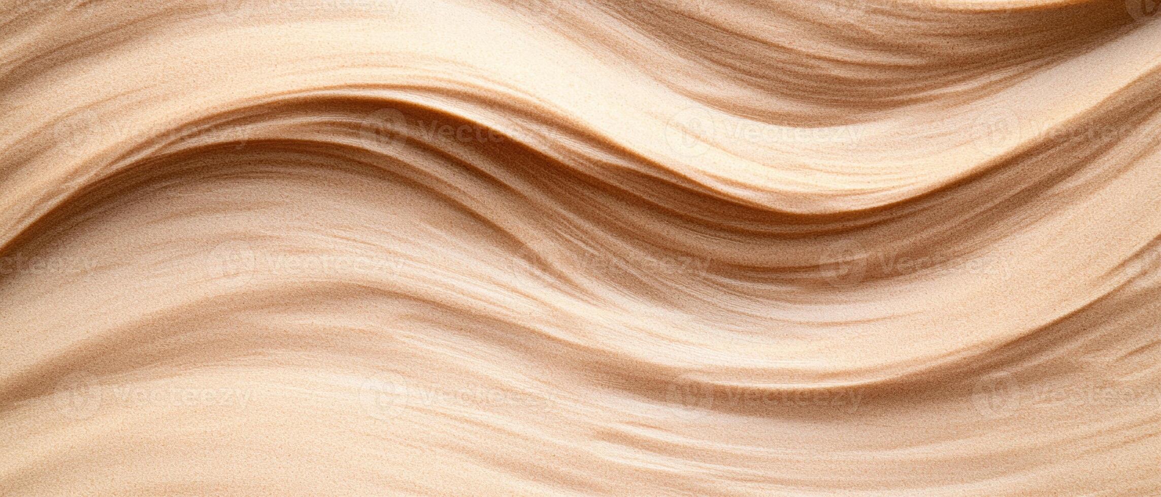 Smooth swirling sand texture photo
