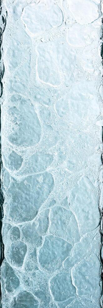 Frozen ice texture background photo
