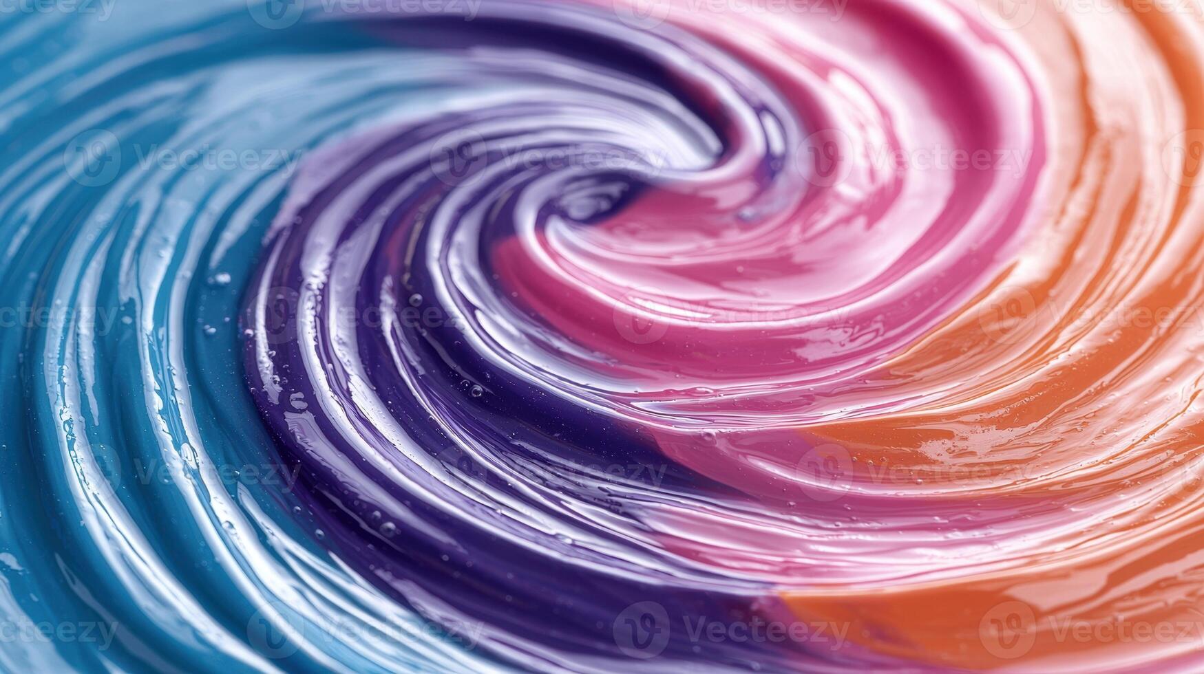 Vibrant swirling colors photo
