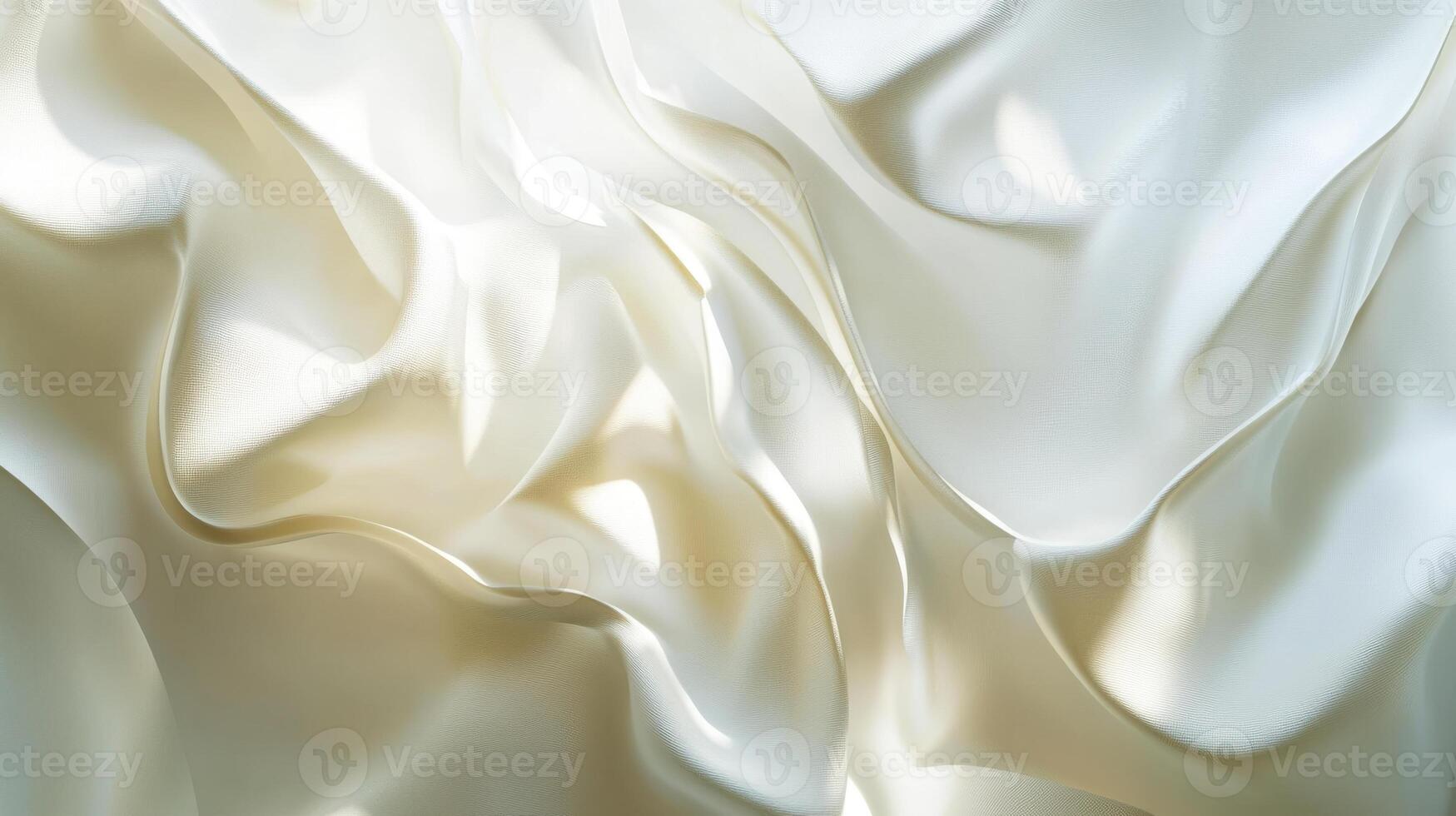 Fluid 3D surface under soft light, abstract motion and smooth design. Light shadow 3d pattern photo