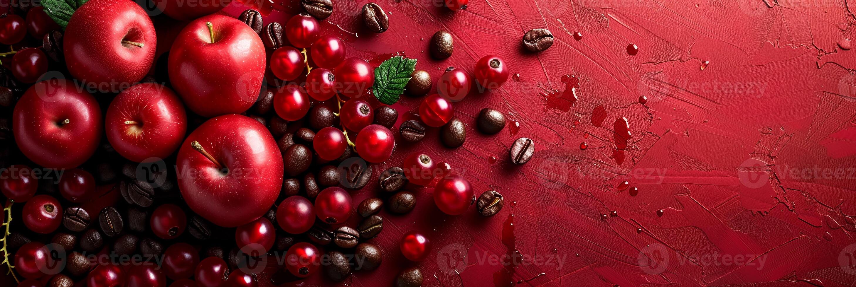 Coffee product featuring currant, wren, red apple, and lemongrass notes, photography photo