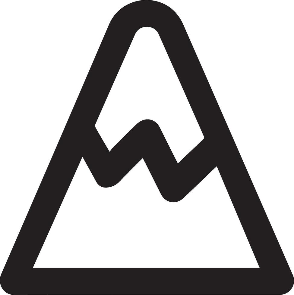 A black and white image of a mountain with a wave vector