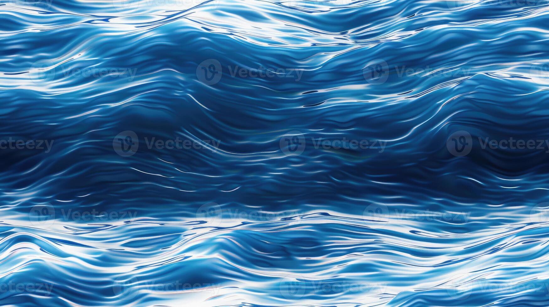 A blue ocean background with waves photo