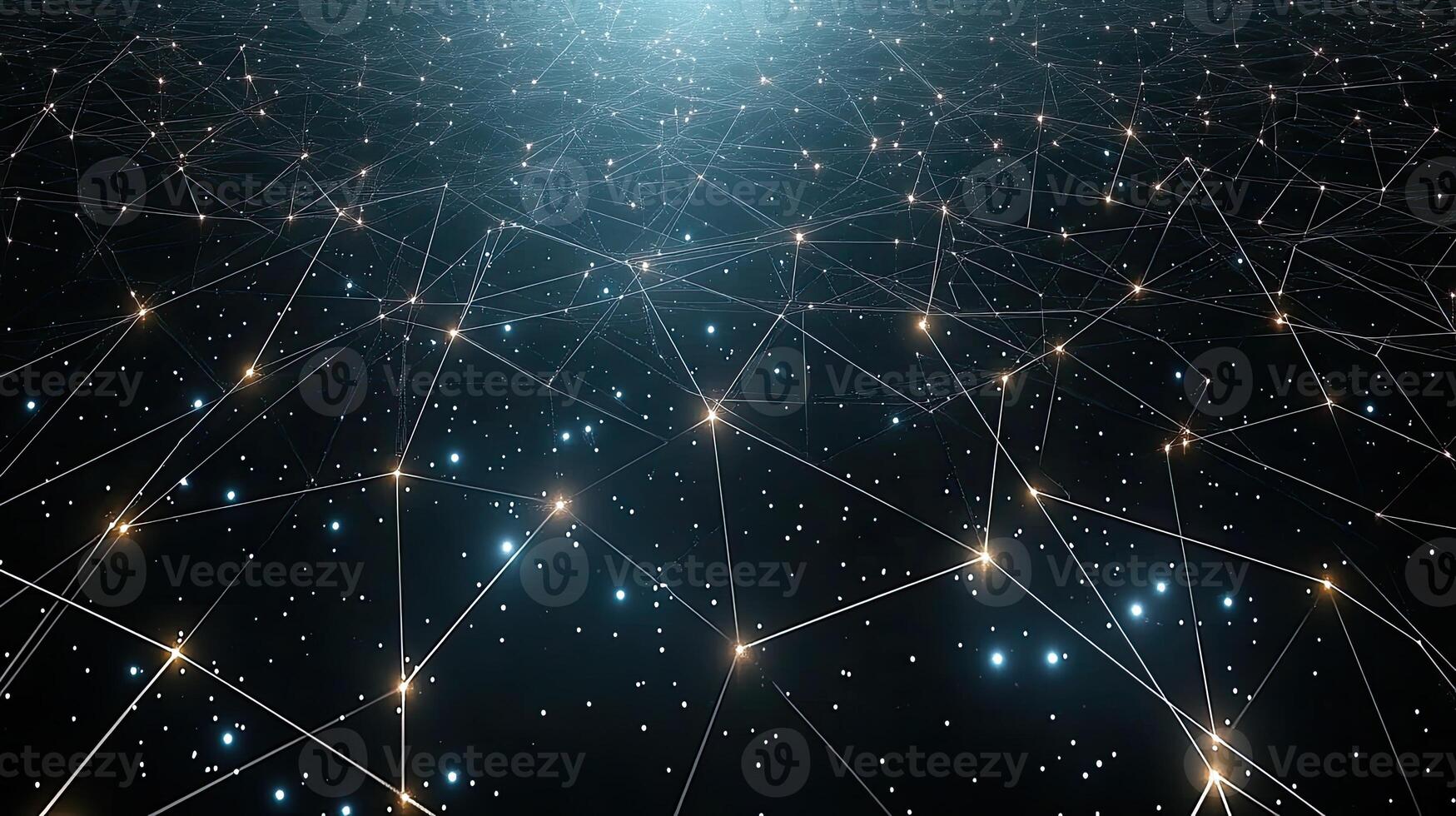 Abstract background with stars and lines photo