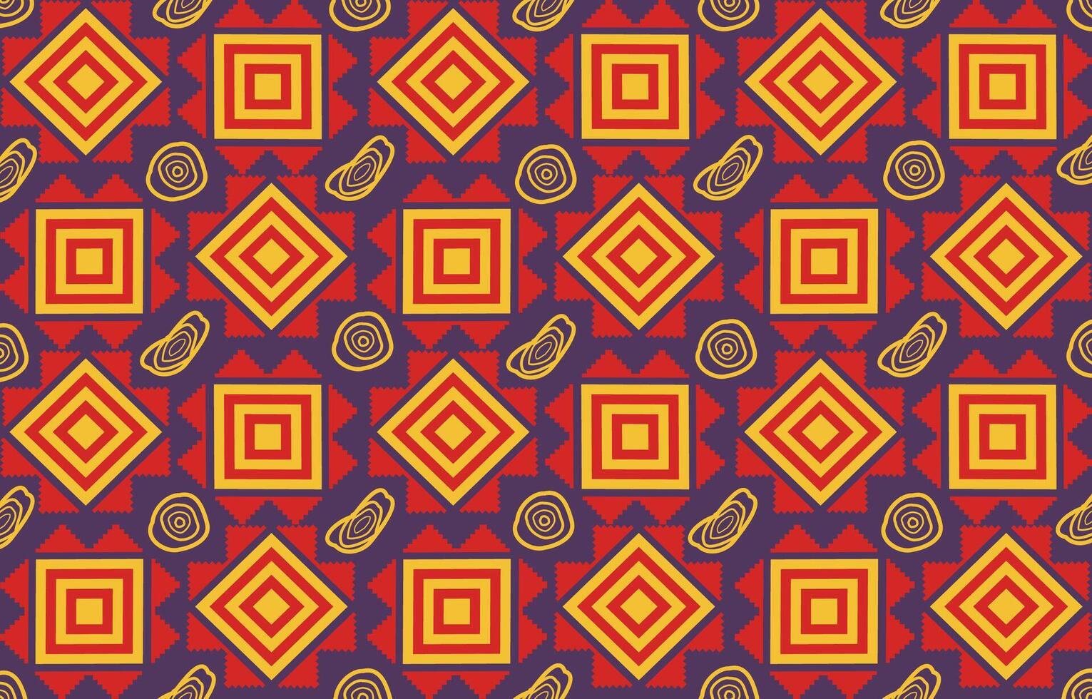 beautiful geometric in african stlye pattern vector