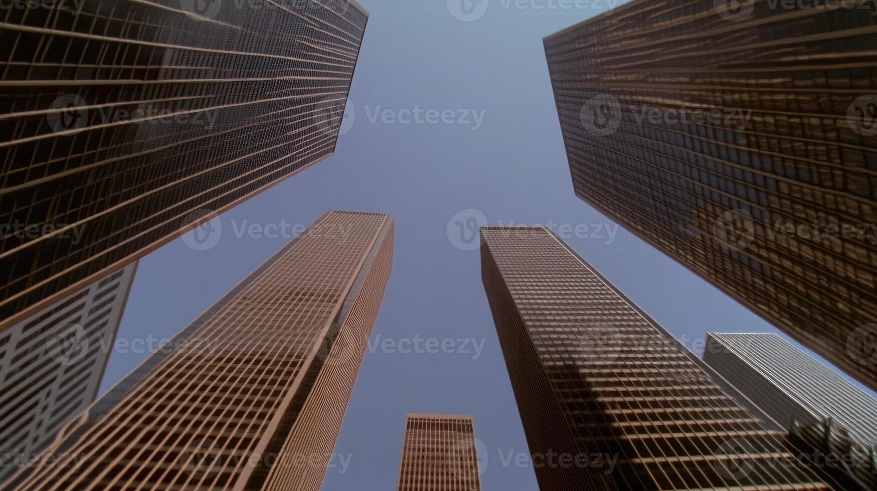 Tall buildings in the city photo