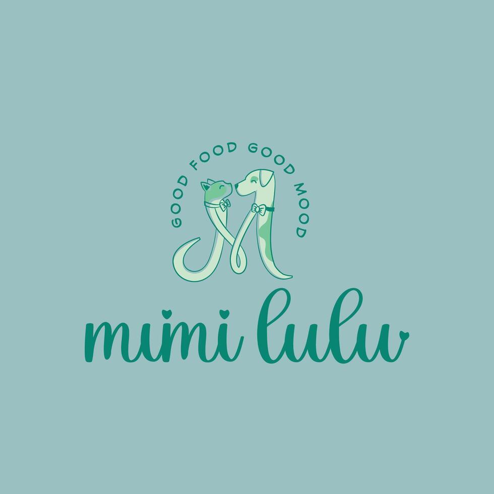 pet care logo design template. pet care icon illustration vector