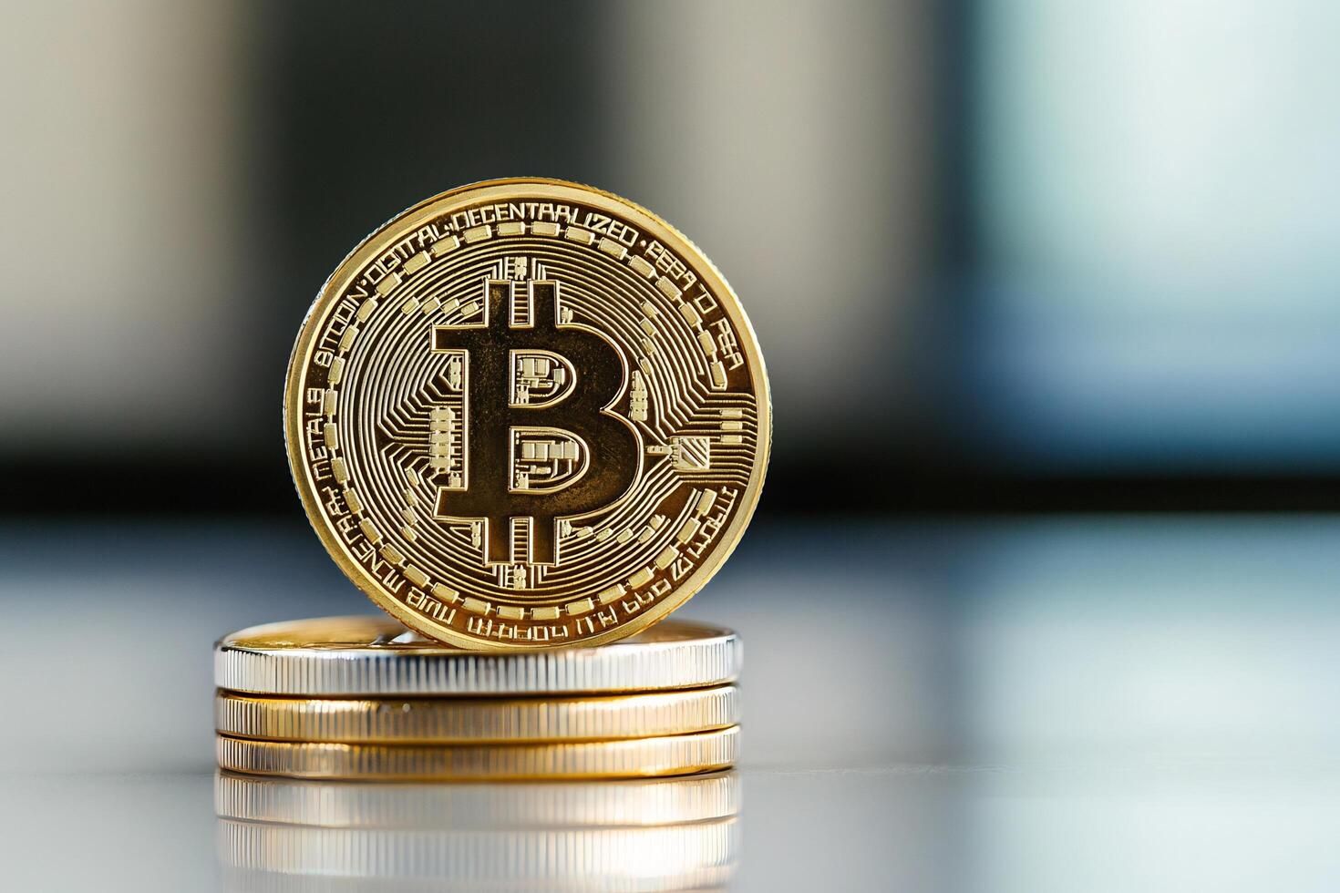 Bitcoin is a digital currency that is used to buy and sell goods and services photo