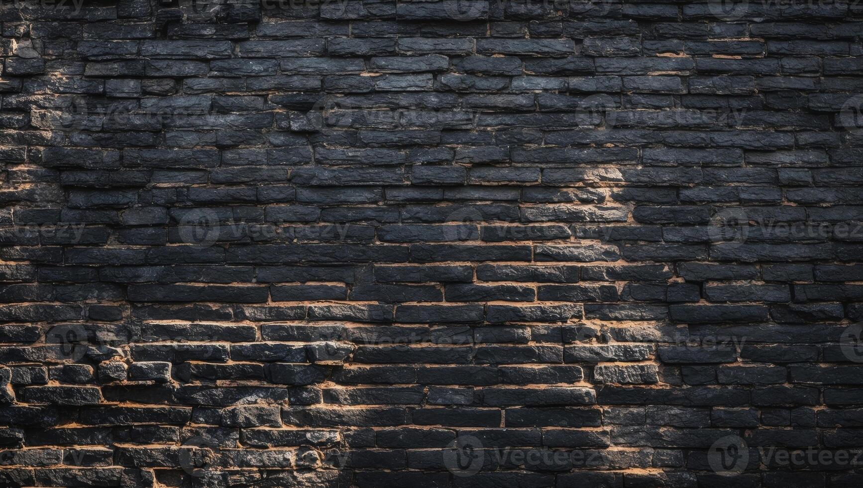 Moody Dark Stone Brick Wall Texture for Industrial and Gritty Themes photo