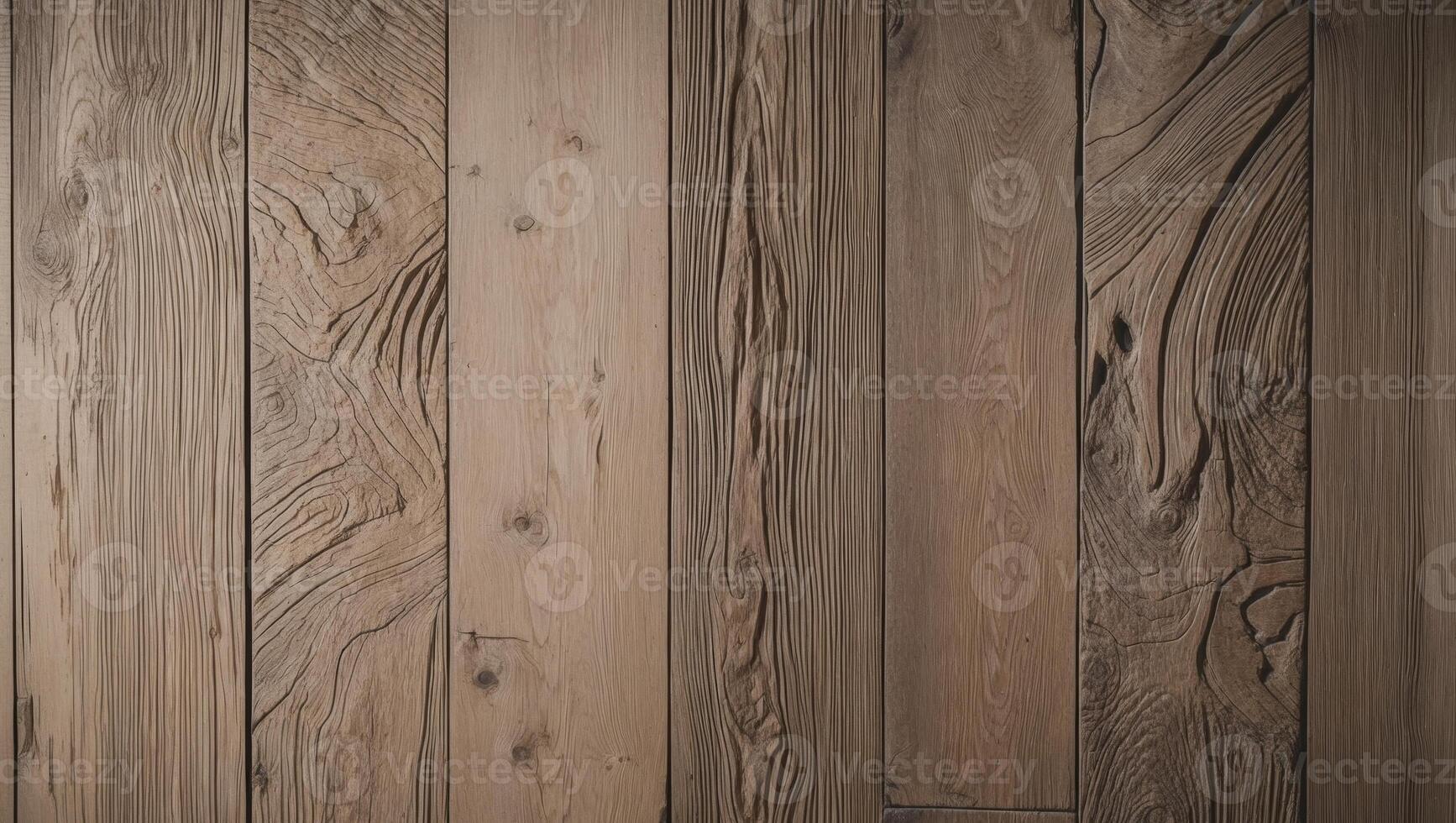 Rustic Hardwood Surface with Old Panel Texture and Abstract Design for Creative Flooring or Banner Use photo