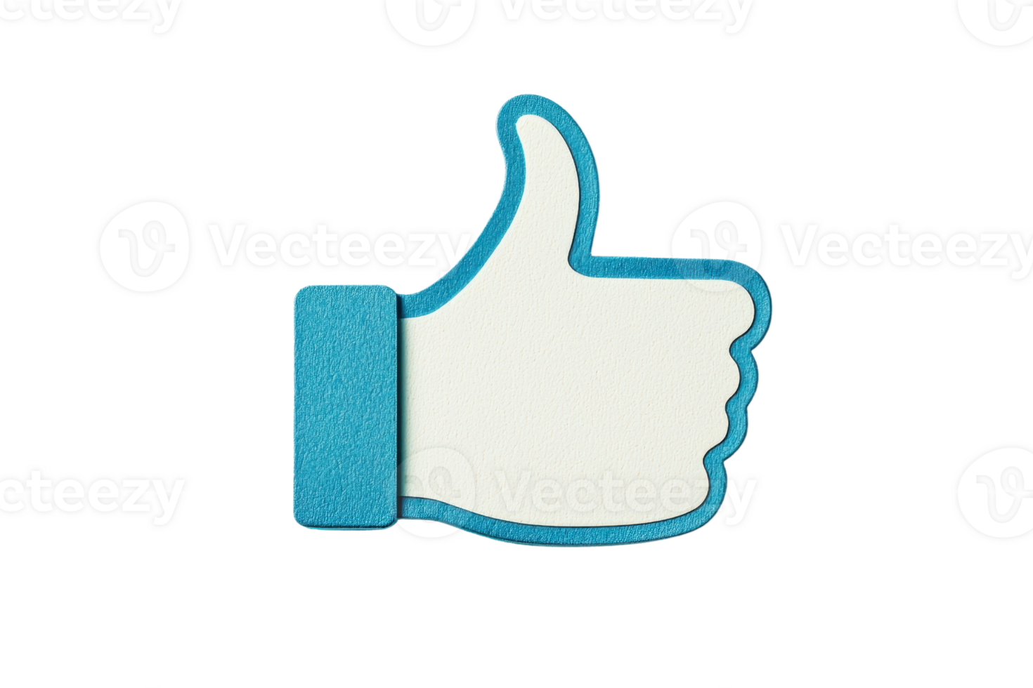 A colorful thumbs-up symbol representing approval and positivity. png