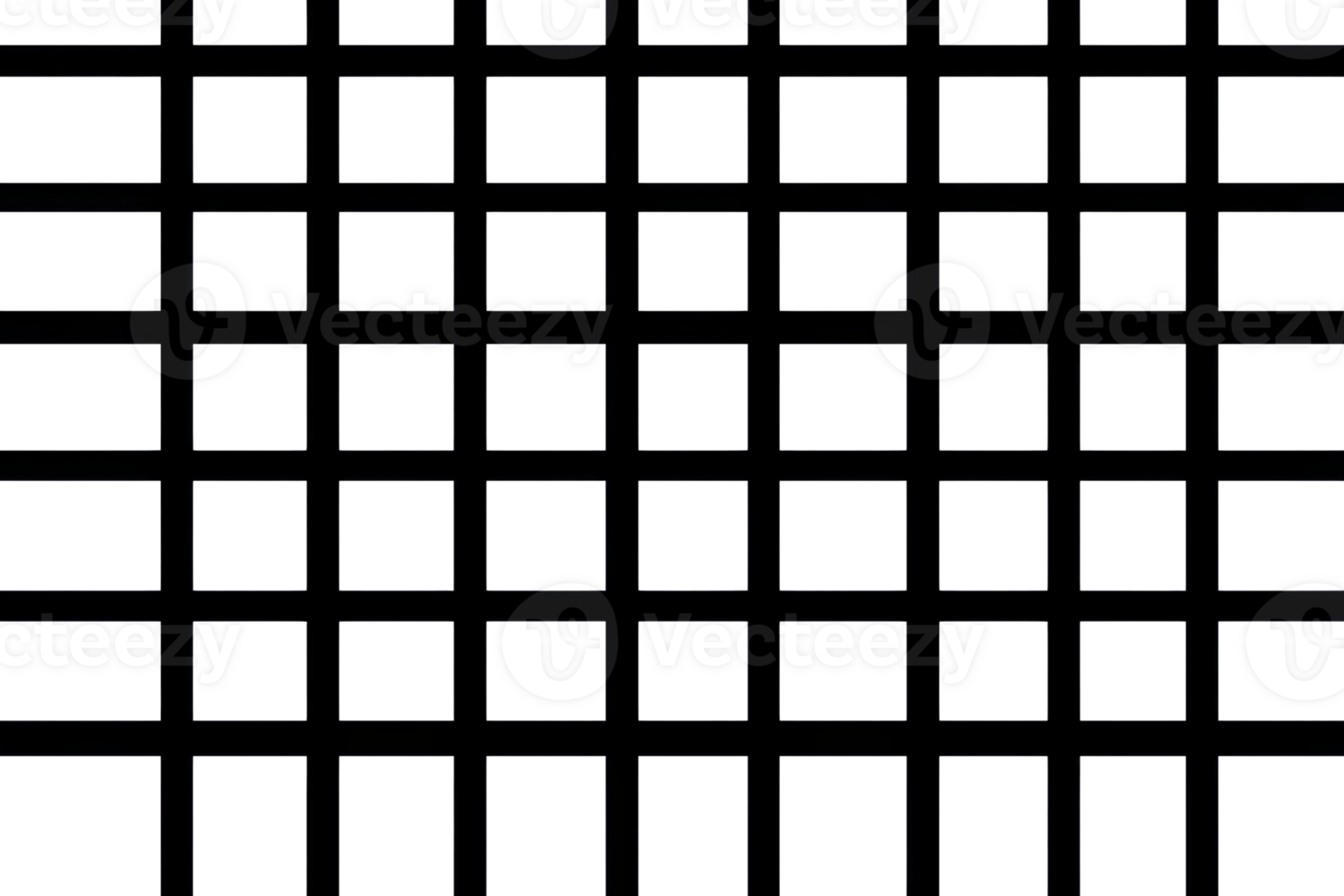 Abstract geometric pattern with grid of black squares on dark background, creating a striking visual effect with symmetry and repetition. png
