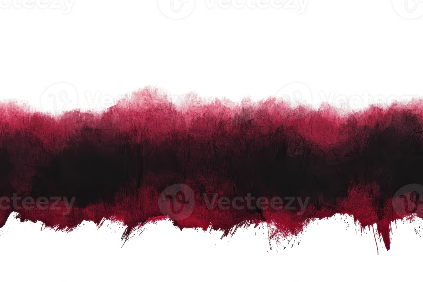 Abstract red and black watercolor texture creating a dramatic, vivid backdrop perfect for artistic and creative projects. png