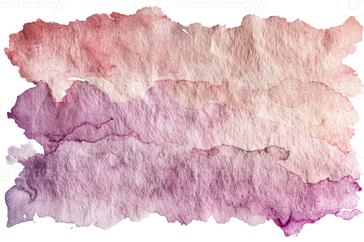 Abstract watercolor painting with soft gradient shades of pink and purple, creating a serene and artistic background, perfect for design projects. png