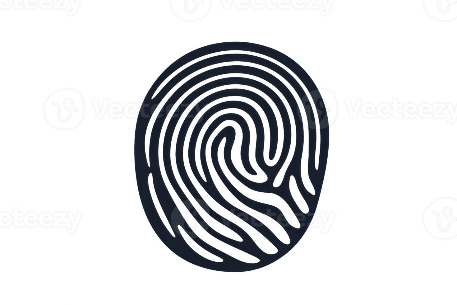 Detailed close-up of a human fingerprint showcasing unique patterns for security and identification purposes, highlighting innovation and technology. png