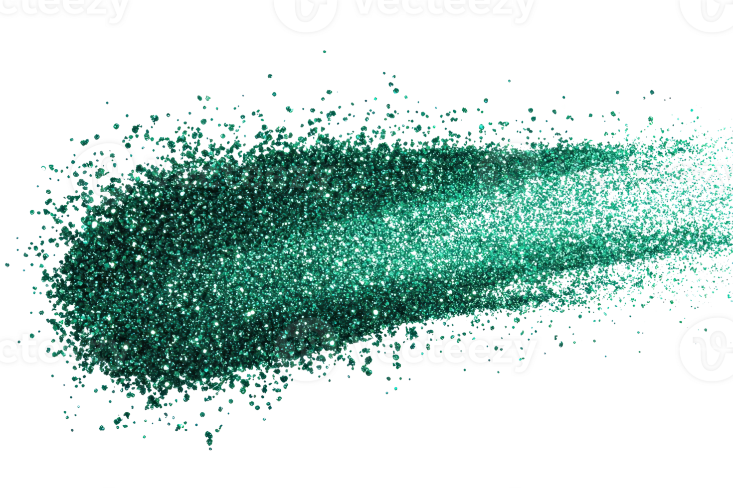Dynamic teal glitter wave perfect for festive, artistic, and abstract design projects. Vibrant sparkle enhances creativity and expression. png