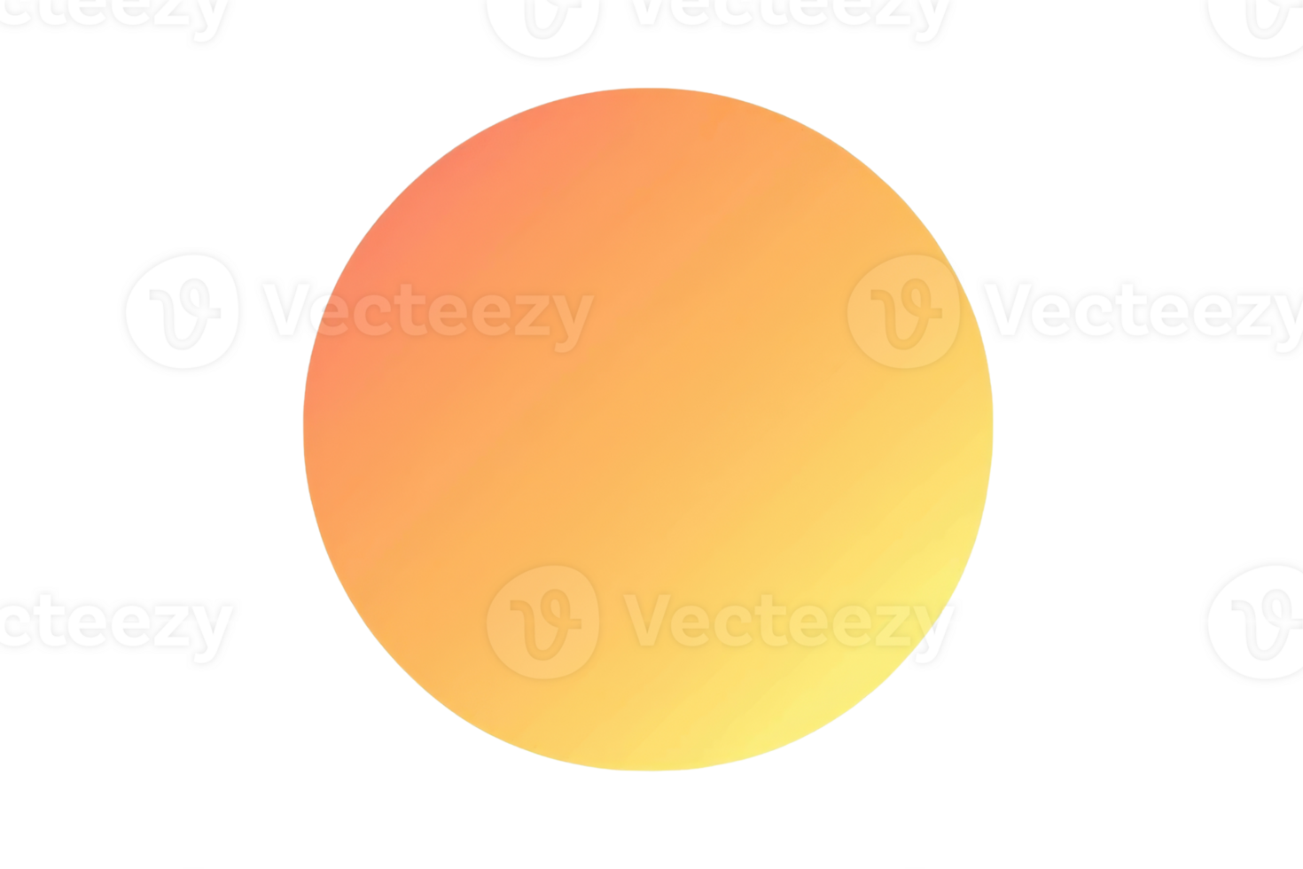 gradiente círculo com laranja e amarelo matizes, simbolizando calor e energia. perfeito para abstrato fundos e Projeto conceitos. png