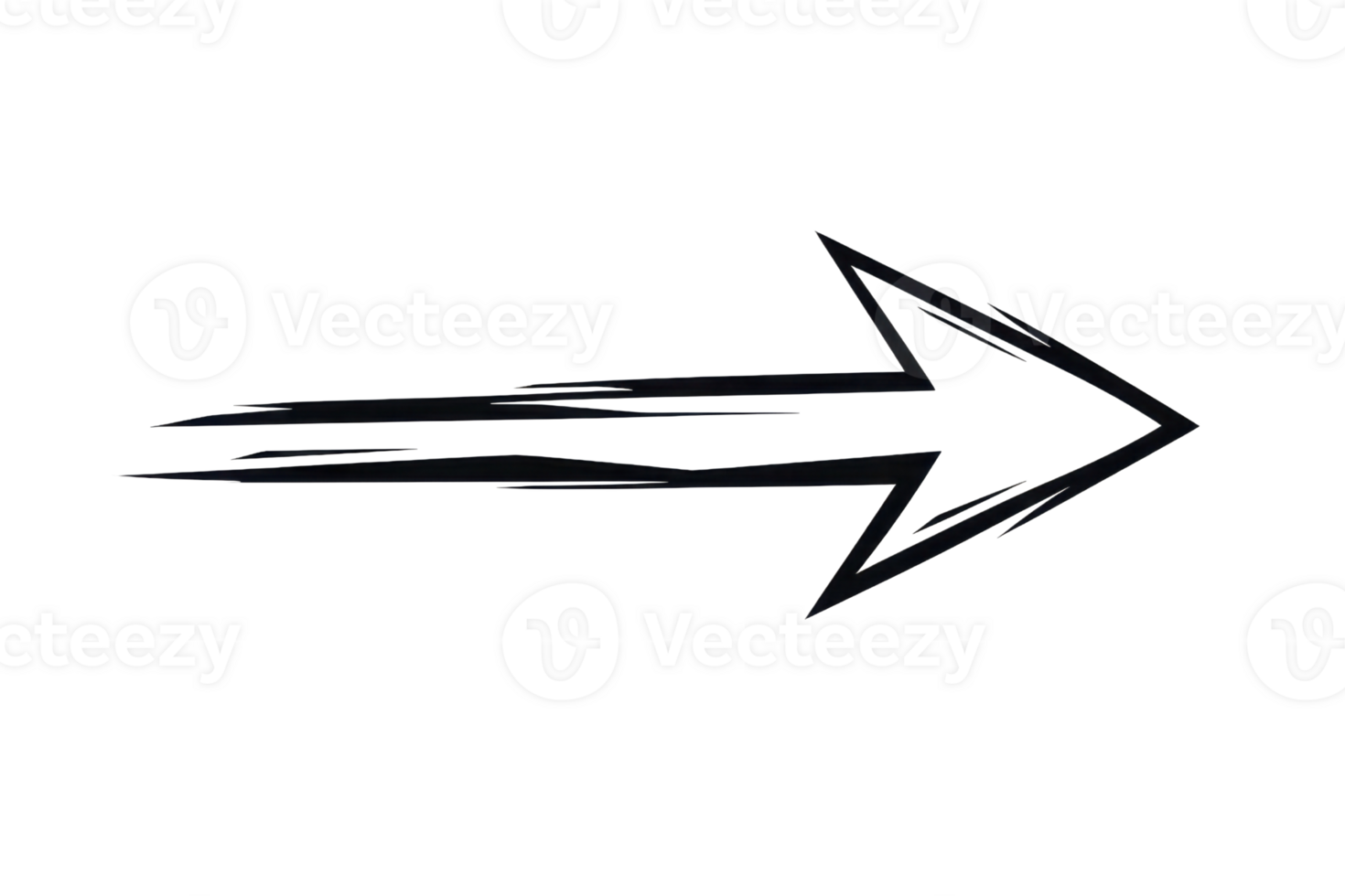 Sleek black arrow icon pointing right, symbolizing direction, progress, and forward movement. Ideal for digital design and web interface. png