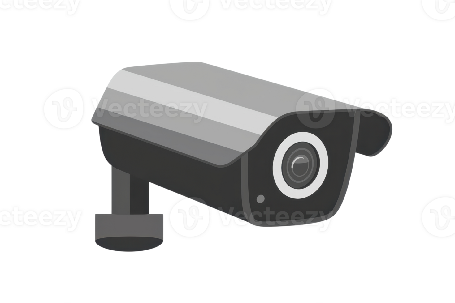 illustration of a sleek, modern security camera for use in surveillance and monitoring systems, symbolizing safety and technology. png