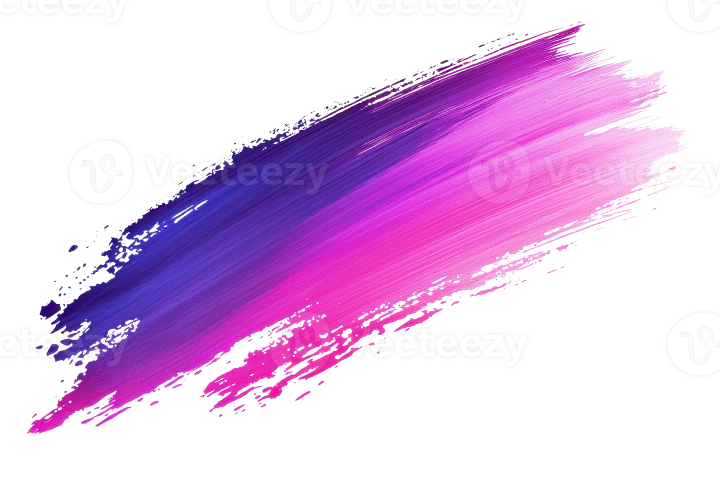 Vibrant abstract paint stroke in shades of blue, pink, and purple, creating a dynamic and colorful artistic expression. png