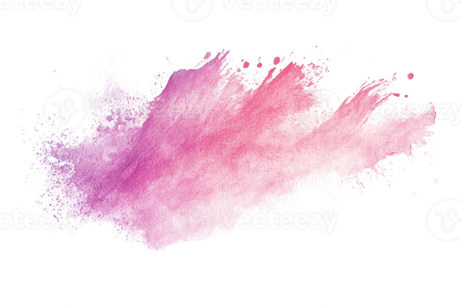 Vibrant watercolor splash with pink and purple hues, perfect for creative backgrounds and artistic projects. Ideal for digital design inspirations. png