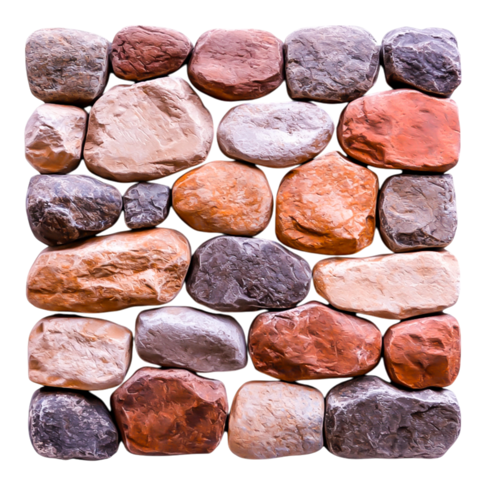 Natural Stones Pattern for Background or Texture Design png