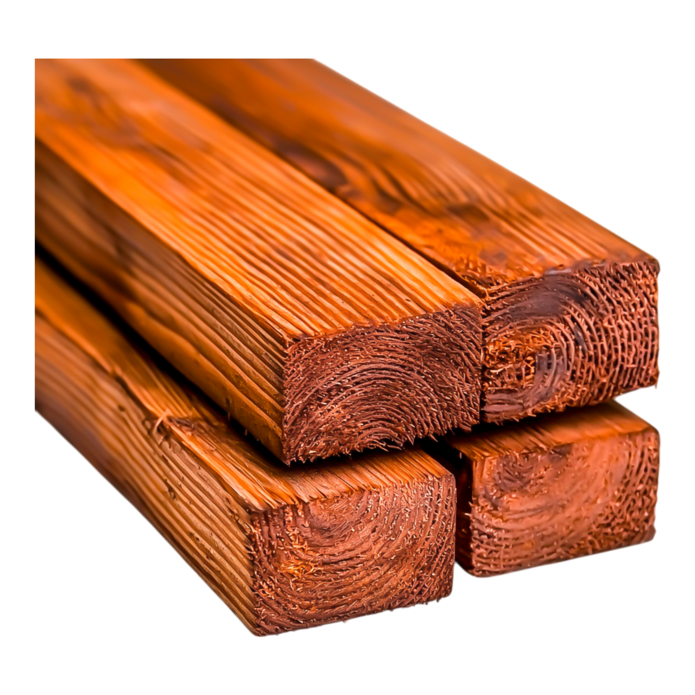 Close-Up of Natural Wood Planks with Rich Grain Texture png