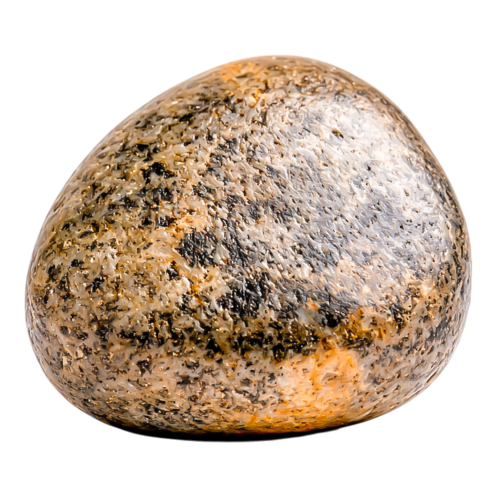 Smooth Textured Rock with Natural Striations and Unique Patterns png