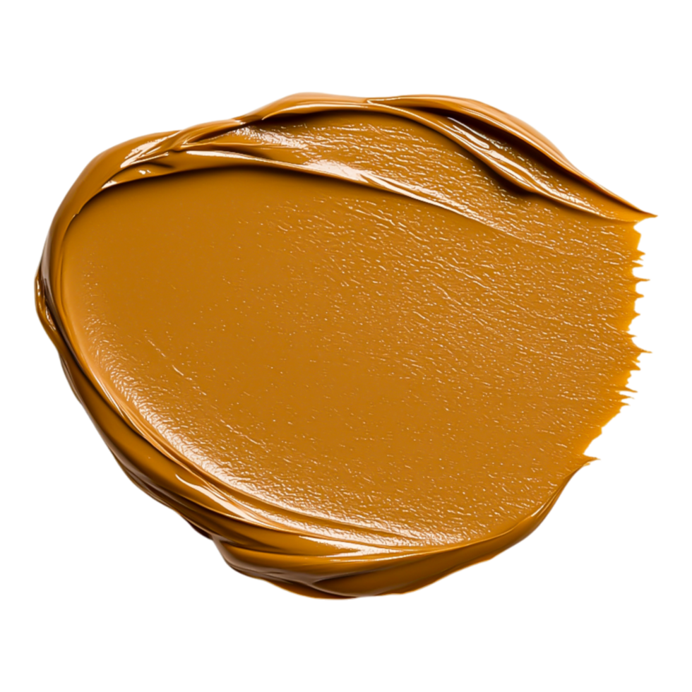 Creamy Brown Color Swatch for Artistic Background and Design Use png