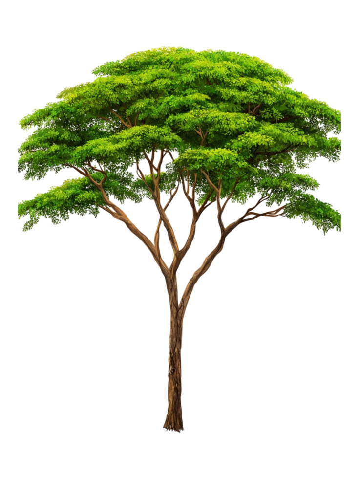 Lush Green Tree for Natural Designs png