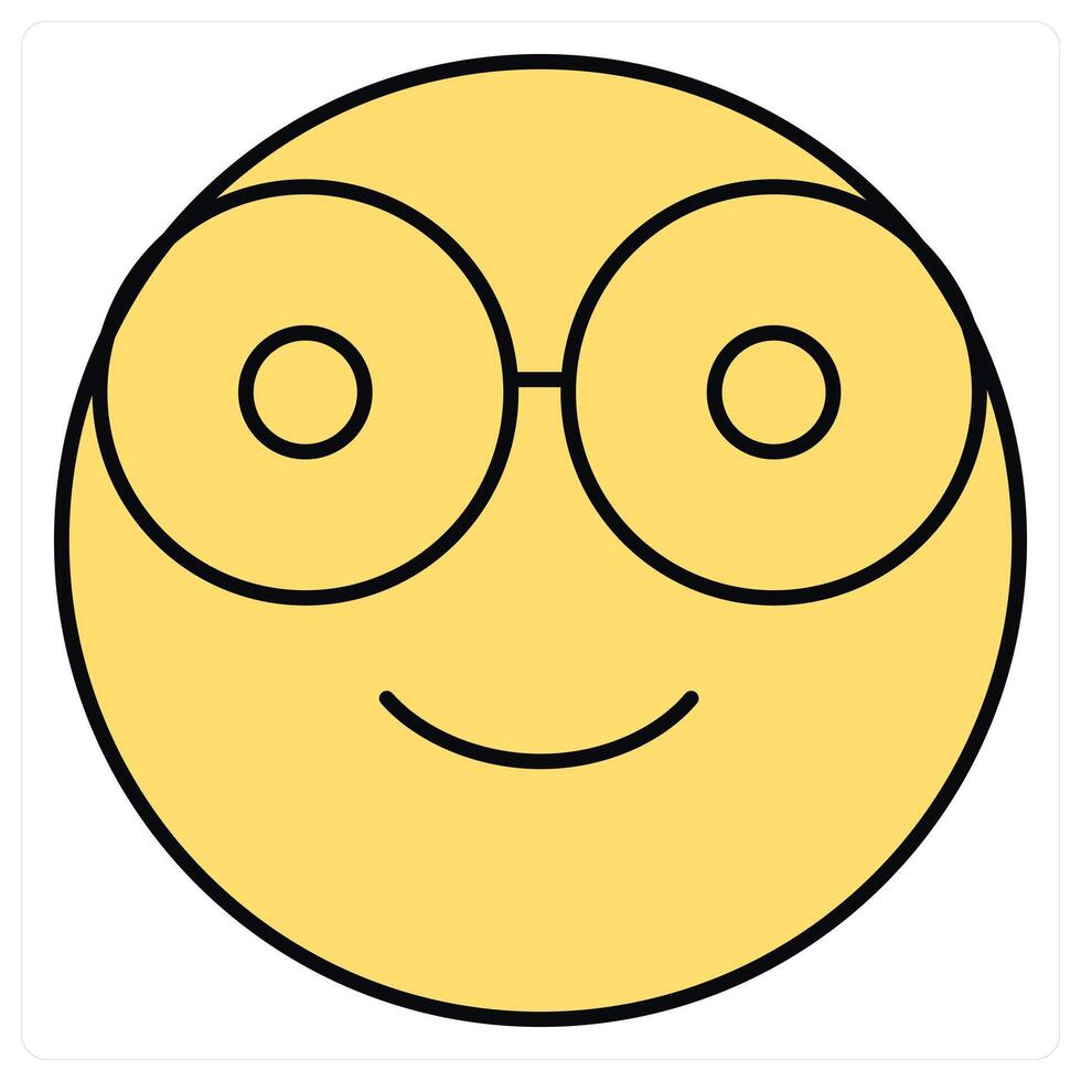 Sunglasses and expression icon concpet vector