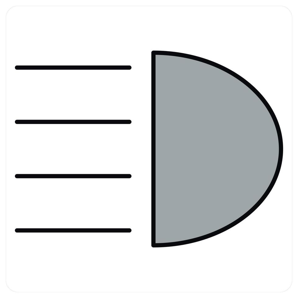 Hail and damage icon concept vector
