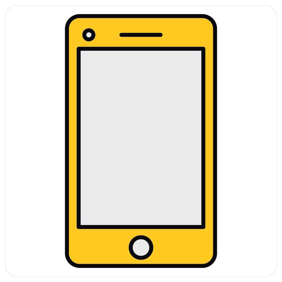 Smartphone and device icon concept vector