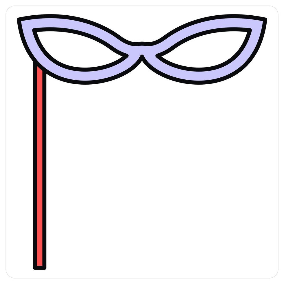 Eye Mask and eye icon concept vector
