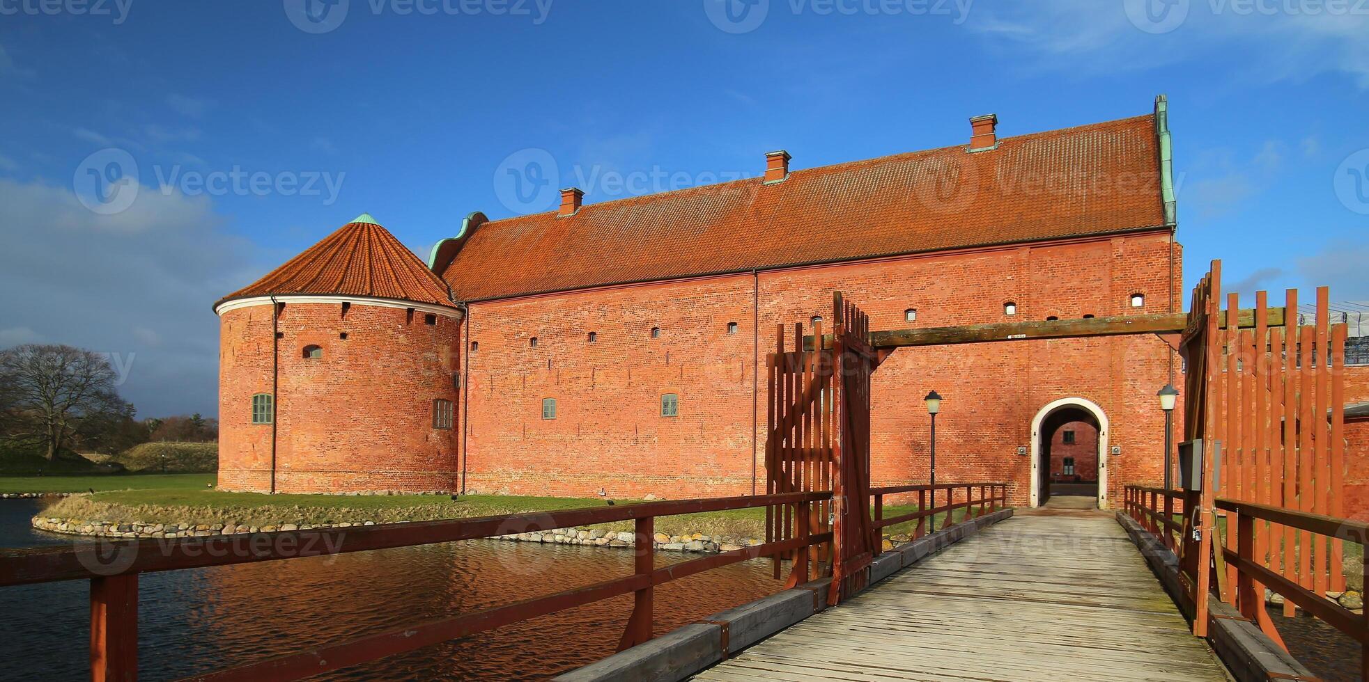 Historic landmark Landskrona Citadel in Scania, Sweden photo